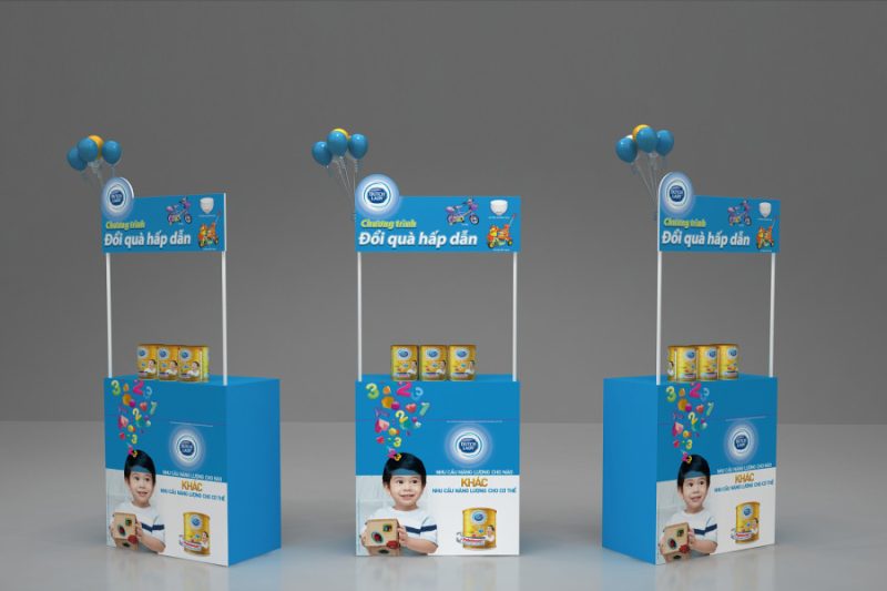 Bảng Kích Thước Booth Sampling: Hướng Dẫn Chọn Phù Hợp 7 Kích thước booth sampling bán hàng