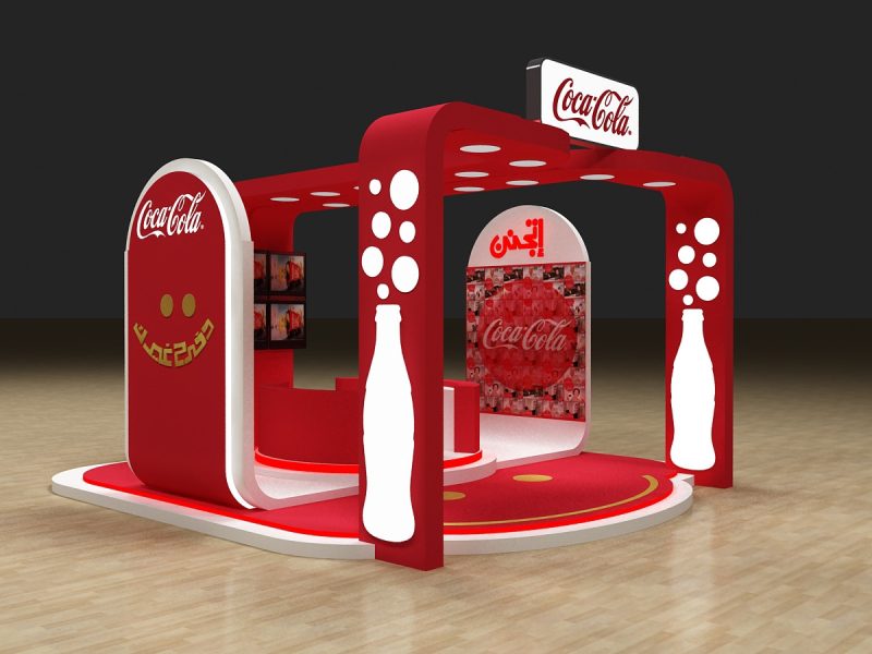 Thiết kế booth bán hàng: Bảng giá và mẹo thu hút khách hàng 5 Booth cần thể hiện rõ thương hiệu qua logo, màu sắc, khẩu hiệu, phản ánh giá trị và phong cách đặc trưng