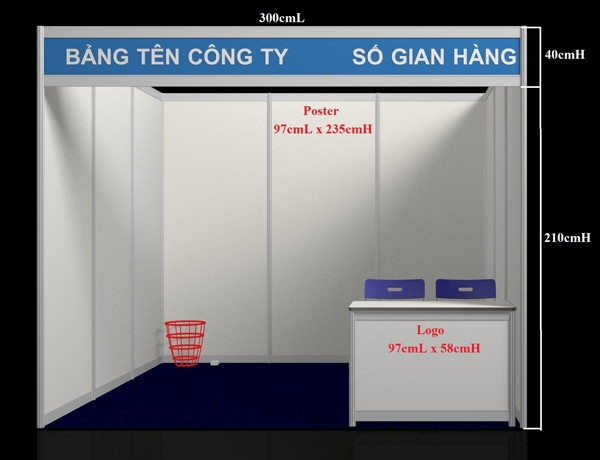 Kích Thước Gian Hàng Tiêu Chuẩn: Chọn Lựa Phù Hợp 5 Kích thước gian hàng được quyết định bởi sản phẩm và mục tiêu trưng bày