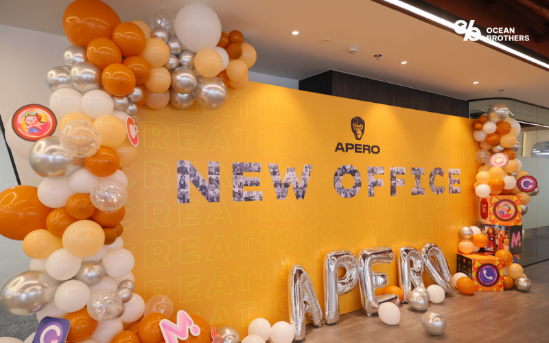 Apero Technologies Group khai trương văn phòng mới 4 to chuc su kien khai truong van phong apero 1