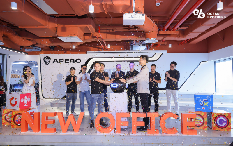 Apero Technologies Group khai trương văn phòng mới 5 to chuc su kien khai truong van phong apero 3