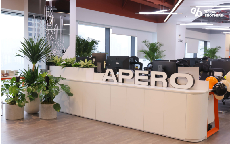 Apero Technologies Group khai trương văn phòng mới 3 to chuc su kien khai truong van phong apero 4