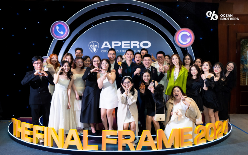 Year end party "The Final Frame 2024" - Apero Technologies Group 3 year and party apero 2